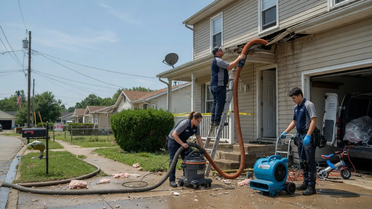 Water Damage Restoration in Simpson, IL near me